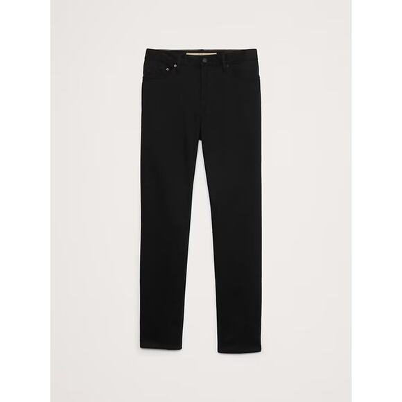 Banana Republic Men’s Traveler Jeans Slim Fit 31 x 30 BLACK EUC Slim Straight - Picture 4 of 12